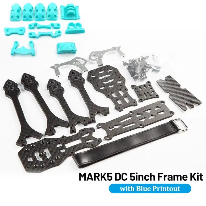 Cadre en fibre de carbone MK5 Mark5 HD pour drones FPV freestyle racing occaｓions spéciales