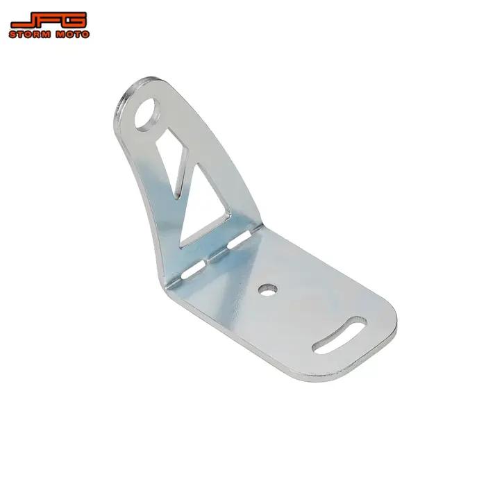 Support de plaque d'immatriculation pour motos, pour S50 S51 S53 S70 SR50 Schwalbe KR51/2, support de montage de feux arrière en acier inoxydable poli