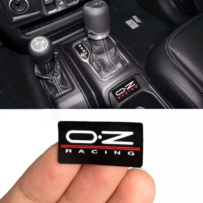 Autocollants en vinyle avec logo OZ RACING pour voiture, décalcomanies décoratives pour l'intérieur des aérations de voiture, pour tous les véhicules