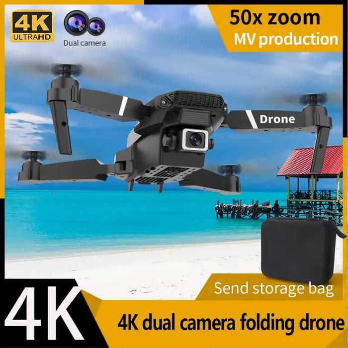 Mini drone professionnel E88 180 °