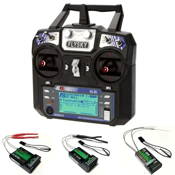 Flysky FS-i6/I6X/I6S I6 2.4G 6ch/10CH modèle RC 1/2 contrôleur émetteur FS-iA6/FS-iA6B/IA10B récepteur pour Drone à monter soi-même