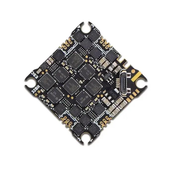 Contrôleur de vol GHF435AIO 20A 2-4S avec OSD Baro Blackbox 16 mo GPS récepteur ELRS 2.4G intégré pour Drone RC FPV Freestyle