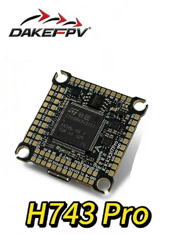 Contrôleur de vol DAKEFPV H7 H743 Pro FC compatible BetaFlight Ardupilot INAV pour drone DJI FPV freestyle