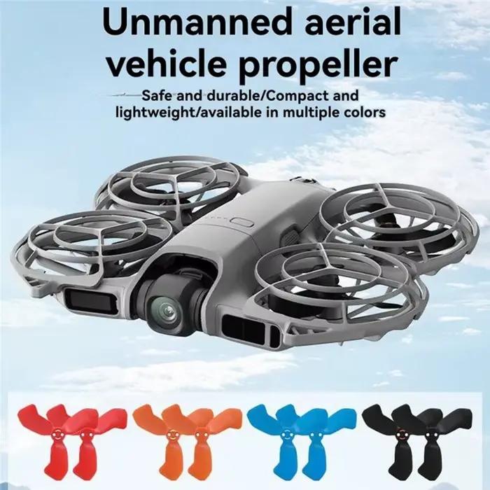 Hélices de remplacement pour DJI Neo 2, aérodynamiques, silencieuses, légères, conception à dégagement rapide, pièces de rechange pour drone, occasion spéciale