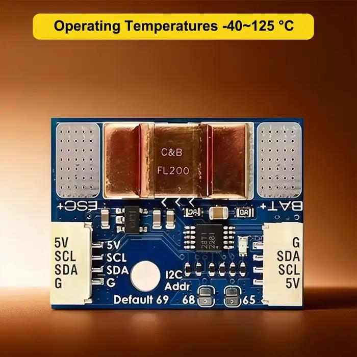 MATEK Mateksys I2C-INA-BM MONITEUR DE PUISSANCE I2C ULTRA-PRÉCIS pour drone RC FPV