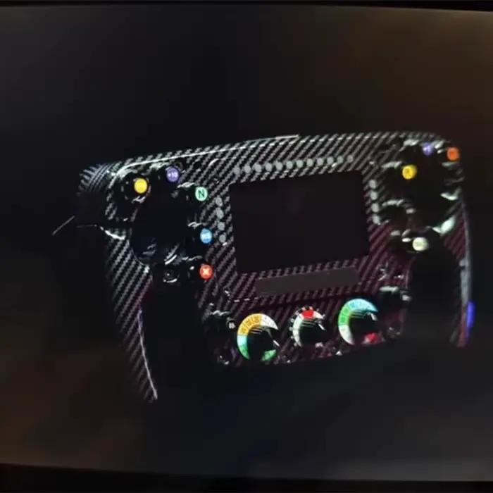 Volant en Fiber de carbone pour Logitech Fanatec Thrustmaster F1