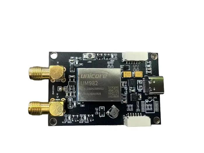Module de positionnement et d'orientation GNSS RTK Unicore Um982 à double antenne