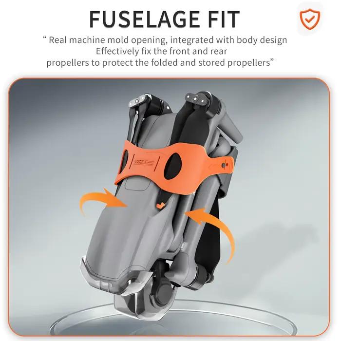Support d'hélices pour DJI Air 3 3S Accessoire de protection stabilisateur et fixateur d'hélices drone pour vols sécurisés et précis occasions spéciales