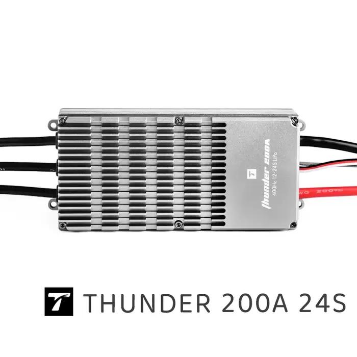 THUNDER 200A 24S T—MOTOR ESC haute puissance pour drones