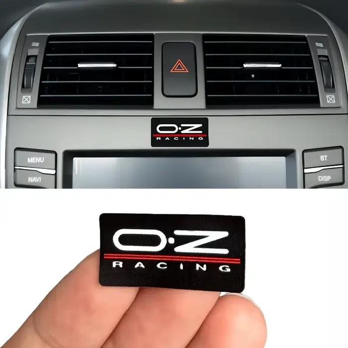 Autocollants en vinyle avec logo OZ RACING pour voiture, décalcomanies décoratives pour l'intérieur des aérations de voiture, pour tous les véhicules