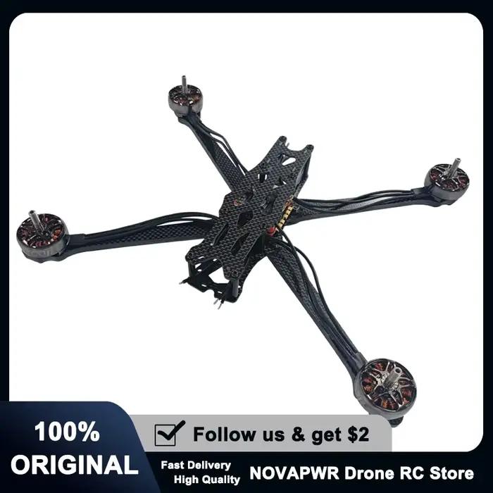 Châssis de drone XAERO APEX PRO en fibre de carbone FPV 7"/10" - Empattement 275-330 mm