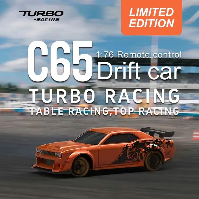 Turbo Racing 1:76 C65 édition limitée dérive RC voiture avec Radio gyroscopique jouets télécommandés entièrement