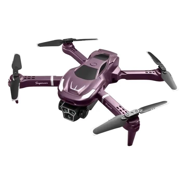 Drone professionnel V68 à trois caméras 8K Drone d'évitement d'obstacles d'aviation haute définition quadrirotor RTF pour la photographie aérienne intérieure et extérieure, exploration et divertissement familial