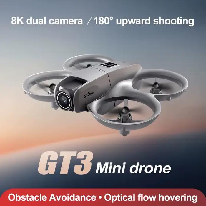 Drone GT3 Original 8K HD Double Caméra GPS Photographie Aérienne Professionnelle Avion Télécommandé 5G FPV Jouet Quadrirotor Pour Enfants Occasions Spéciales