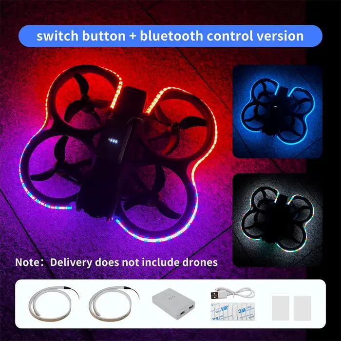 Bande lumineuse universelle pour Drone DJI Neo/Avata 2/Air 3S LED