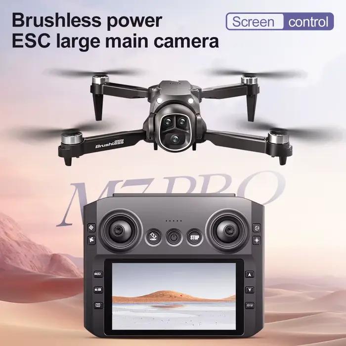 Drone M7 Équipé Grand Écran Caméra Stabilisée Image Électronique HD 5G Télécommande Quadri-directionnelle Propulsion Moteurs Sans Balais Occasions Spéciales