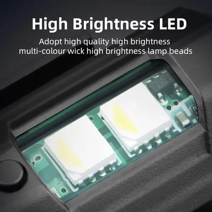 Mini Drone lumière stroboscopique pour DJI Mavic 4 Pro/NEO/Mini 4 Pro/Mini 2/4K léger 6 lumières couleur Anti-collision lampe de signalisation