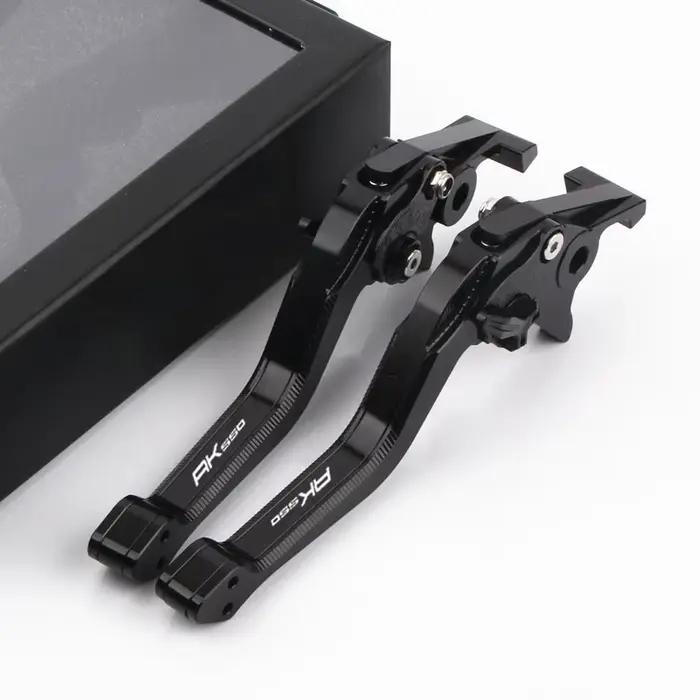 Levier de Frein et d'Embrayage Réglable avec Logo AK550 pour KYMCO AK 550, 2017-2022, 2021, Accessoires de Moto 3D CNC de Haute Qualité, Nouveauté