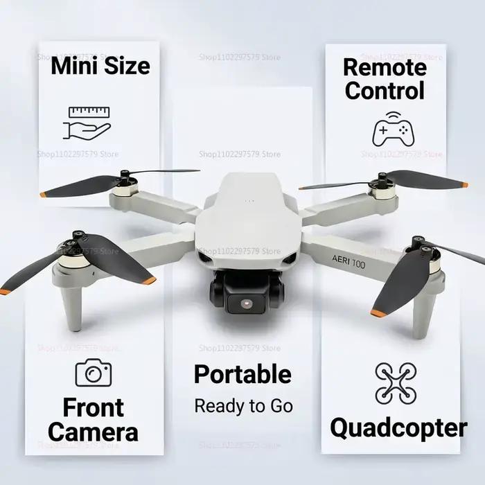 Drone AERI 100 avec lunettes FPV VR