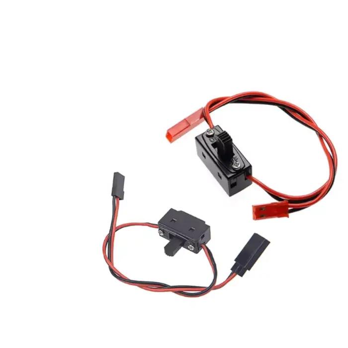 Commutateur JR avion télécommandé JST RC modèle récepteur ESC Servos avec fil Lipo batterie drone