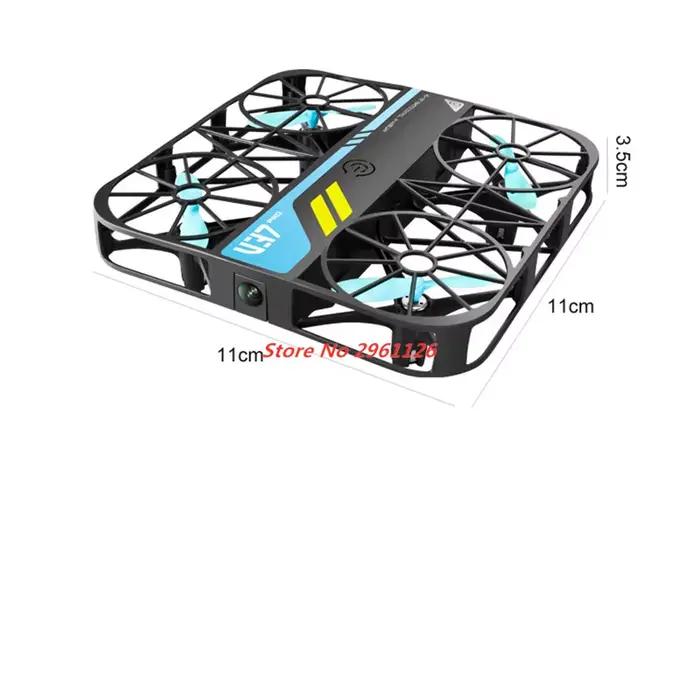 Mini drone RC 8K 2.4G avec gyroscope 6 axes, Wifi FPV, caméra HD 8K, structure anti-choc 3D, maintien d'altitude, prêt à l'emploi, pour amoureux de la nature et des nouvelles technologies