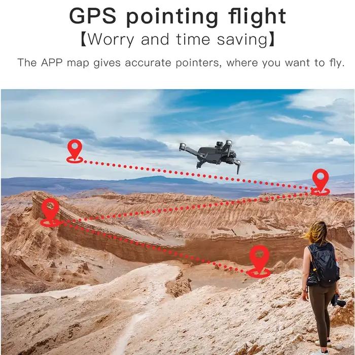 Drone LFEMALE PRO MAX avec Caméra 8K, GPS, FPV, Stabilisateur d'Image à Cardan pour Photographie Aérienne et Vidéo Haute Qualité Occasions Spéciales