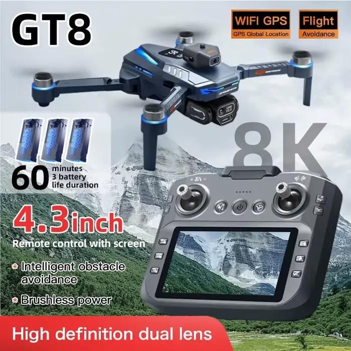 Drone RC GPS Lenovo 8K professionnel