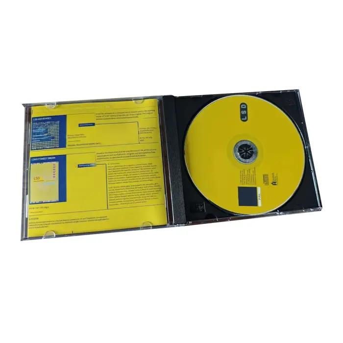 PS1 LSD/drlnk！ PAL avec manuel, disque de jeu copié, console débloquée noire, lecteur optique rétro, pièce de jeu vidéo