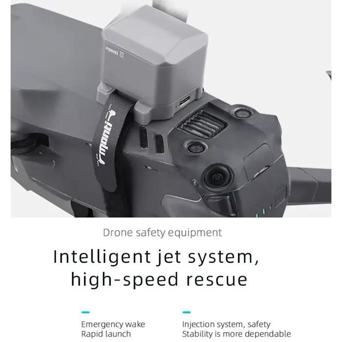 Parachute réutilisable universel Manti 3/3 Plus pour Drone DJI Mavic 3/Mavic 2/Air 2/2S/Air 3/3S