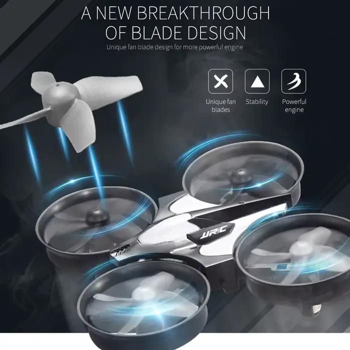 Drone JJRC H36 Mini RC avec Caméra GPS Haute Définition pour Capturer des Vues Panoramiques, Vol Autonomie et Évitement d'Obstacles Occasions Spéciales et Loisirs Familiaux