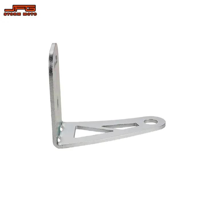 Support de plaque d'immatriculation pour motos, pour S50 S51 S53 S70 SR50 Schwalbe KR51/2, support de montage de feux arrière en acier inoxydable poli