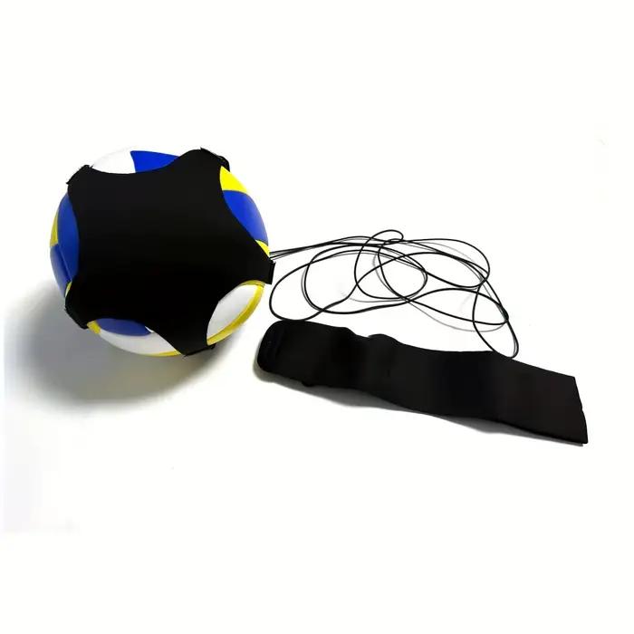 1 ensemble de sangles d'entraînement au dribble pour le football, sangles de pratique de rebond, équipement d'entraînement au dribble pour le football, outils d'entraînement adaptés aux débutants