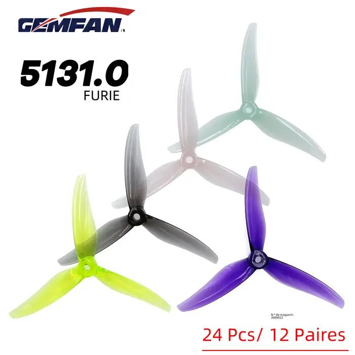 Gemfan-Hélice Leic-Blade pour importateur de course FPV