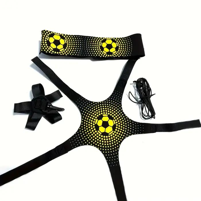 1 ensemble de sangles d'entraînement au dribble pour le football, sangles de pratique de rebond, équipement d'entraînement au dribble pour le football, outils d'entraînement adaptés aux débutants