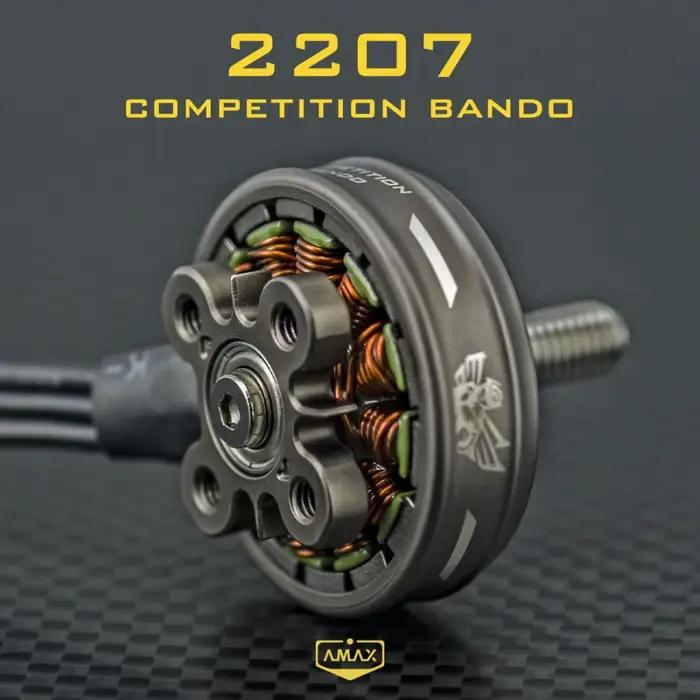 2207 / 2207BD Bando (Version ultra robuste) Moteur sans balais de compétition 3-8S FPV RC Drone Quad Racing Freestyle 1950 2050KV AMAX