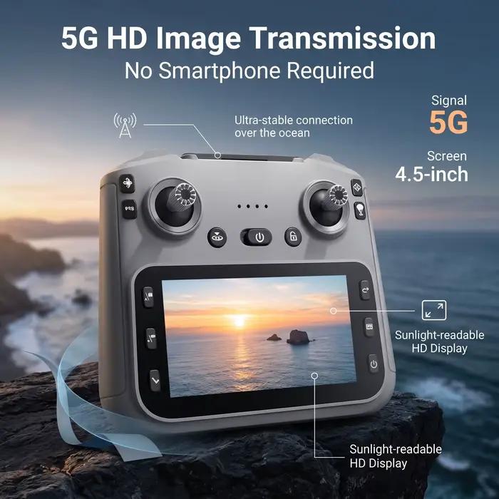 Nouveau Drone GPS K19 MAX 2026 avec Double Caméra 4K