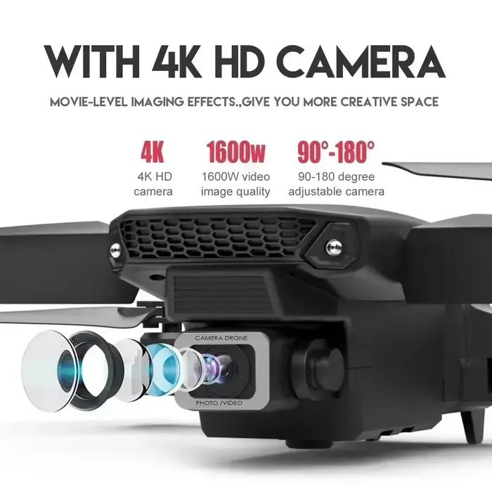 Drone 4K E88Pro avec double caméra HD 1080P