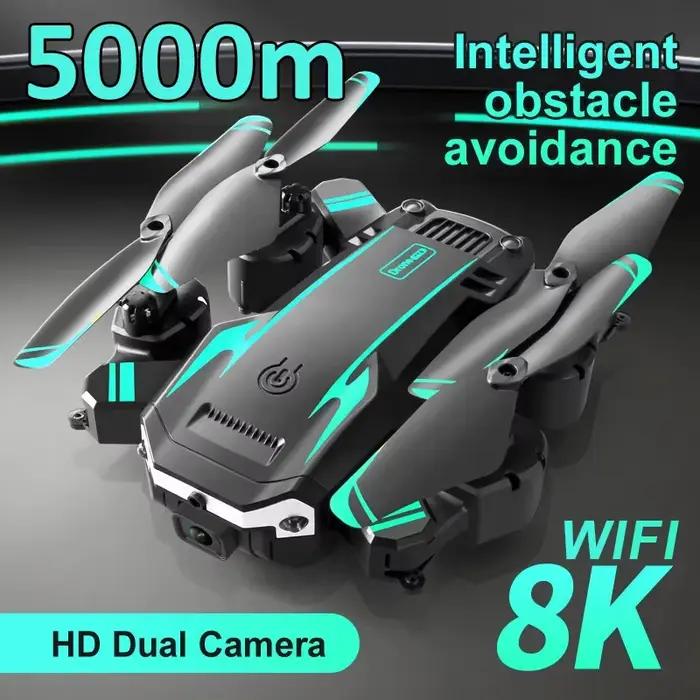 Drone Professionnel 4K 8K Double Caméra Photographie Aérienne 5G GPS Évitement Obstacles Pour Adultes Occasions Spéciales