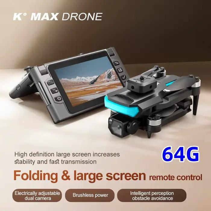 Nouveau K ° Drone à écran MAX avec double caméra 8K Drone professionnel Quadcopter 360 pour éviter les obstacles et capturer des images aériennes de haute qualité pour vos voyages et vos aventures