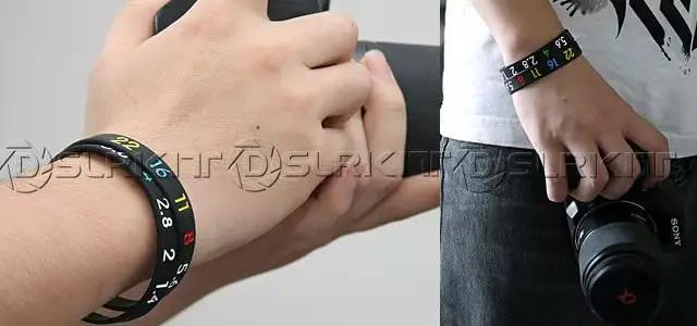 SET de bracelets pour photographe/lentille d'arrêt Zoom Creep/ouverture + mise au point + longueur focale