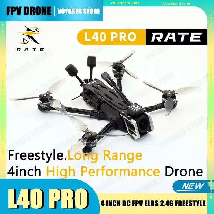 Drone FPV L40Pro 4 pouces DC ELRS 2.4G longue portée avec moteur haute puissance