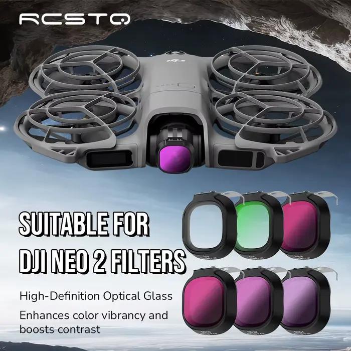 Kit de filtres pour objectif de drone RCSTQ pour DJI Neo2