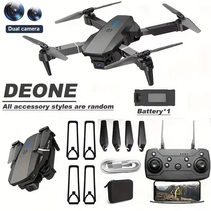Mini Drone E88 avec double caméra