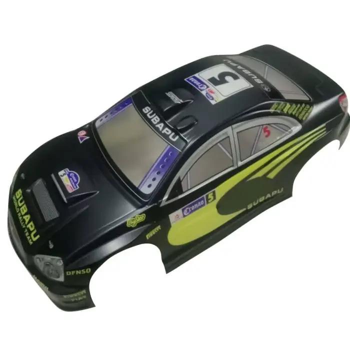 Coque de carrosserie peinte en bleu + noir
