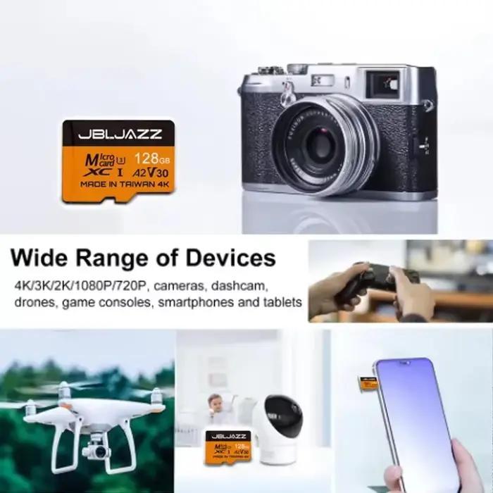 Carte Micro SD U3 Classe 10