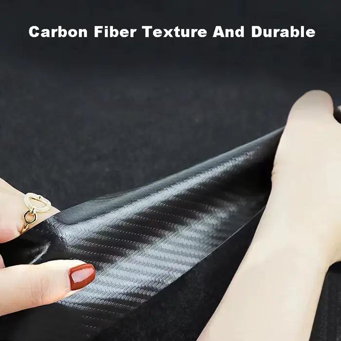 Protecteur de seuil de porte de voiture en fibre de carbone, pare-chocs de coffre, pédale, anti-rayures, autocollants imperméables, couverture pour Ford Puma