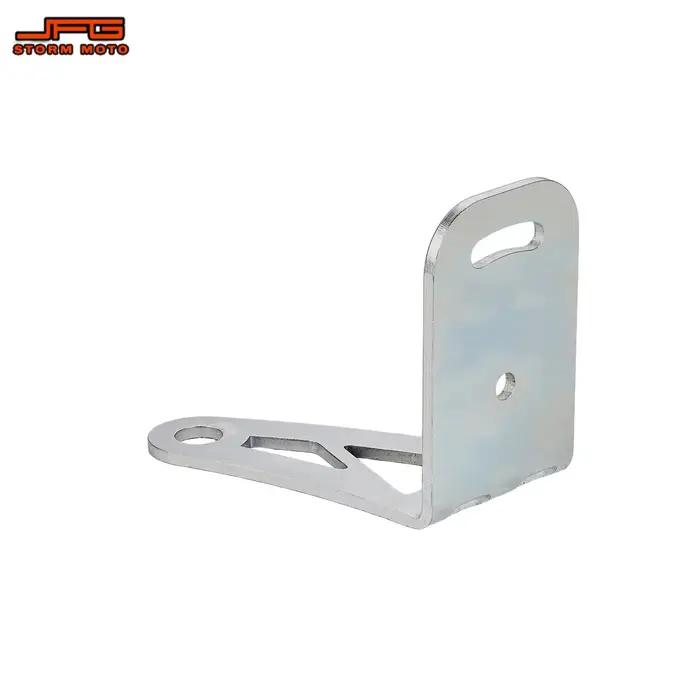 Support de plaque d'immatriculation pour motos, pour S50 S51 S53 S70 SR50 Schwalbe KR51/2, support de montage de feux arrière en acier inoxydable poli