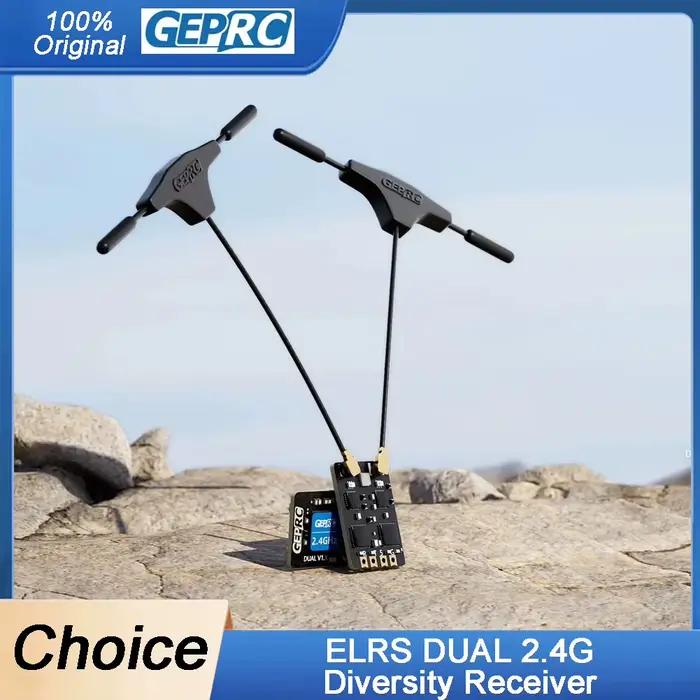 GEPRC ELRS DUAL 2.4G récepteur de diversité longue portée pour Drone de course FPV
