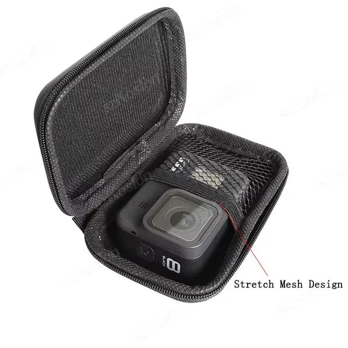Mini sac de rangement pour Go Pro Hero 13 12 11 10 9 8 7 6 SJCAM AKASO DJI Osmo 360 Action 6 5 Pro 4 3