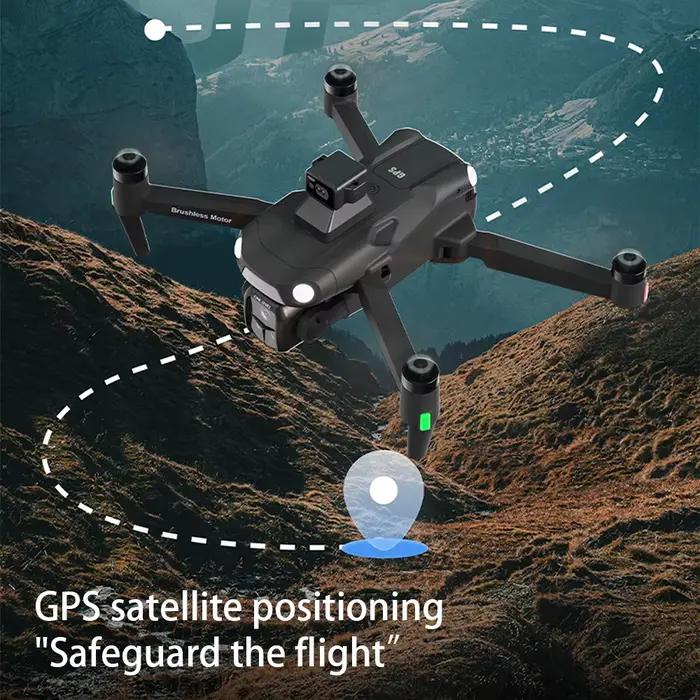 Drone GPS Lenovo A1R 3S 8K Professionnel avec Moteur Brushless